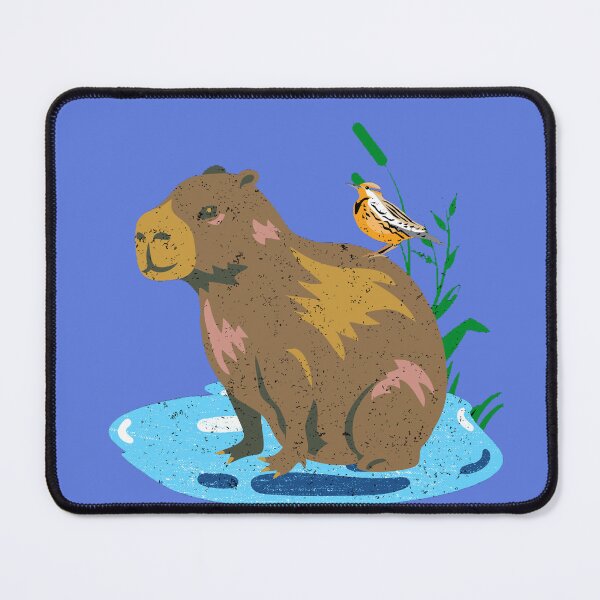 Item preview, Capibara with bird designed and sold by T-ShirtIn85.