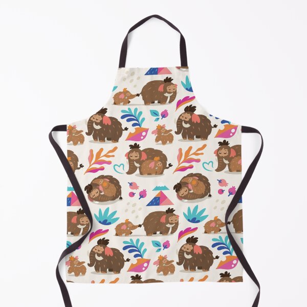 Item preview, Mother mammoth with baby designed and sold by PenguinHouse.
