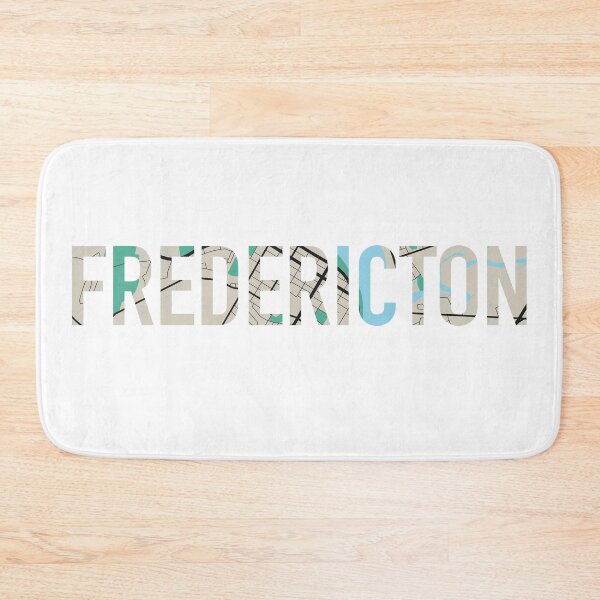 Item preview, Fredericton Map Art designed and sold by BekahsDoodles.