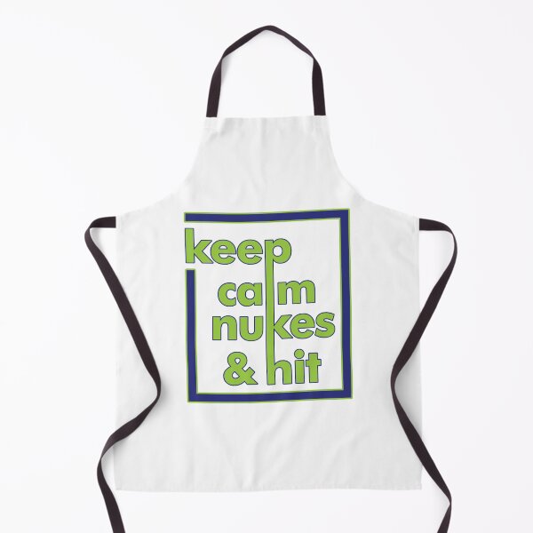 Item preview, keep calm & hit nukes designed and sold by RanArt07.