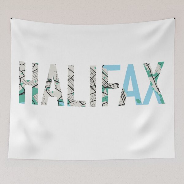 Item preview, Halifax Map Art designed and sold by BekahsDoodles.