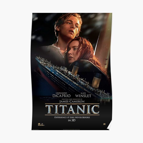 Titanic Movie Posters for Sale | Redbubble