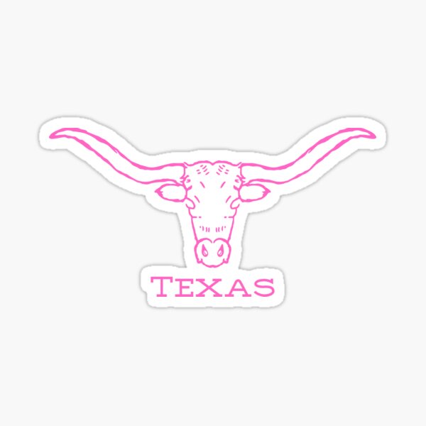 Item preview, Pink Texas Longhorn designed and sold by HeavenlyStudio.