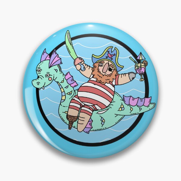 Item preview, Pirate Pool Party designed and sold by kirstykartoons.