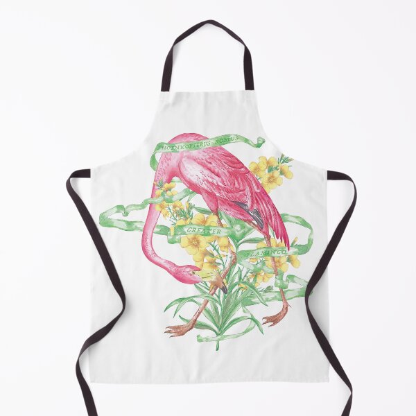 Item preview, Flamingo with flower designed and sold by letsgow8th.