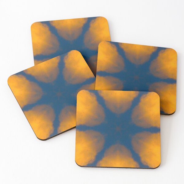 Item preview, Deep Orange Electric Blue designed and sold by lukefranklinart.