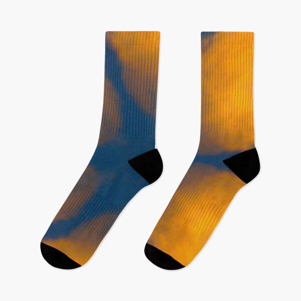 Item preview, Deep Orange Electric Blue designed and sold by lukefranklinart.
