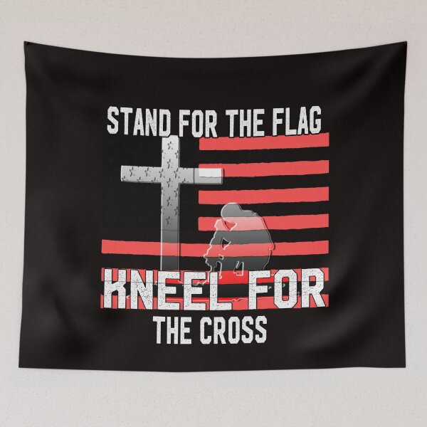 Item preview, Stand For The Flag Kneel For The Cross designed and sold by Dream Imagine Create ..