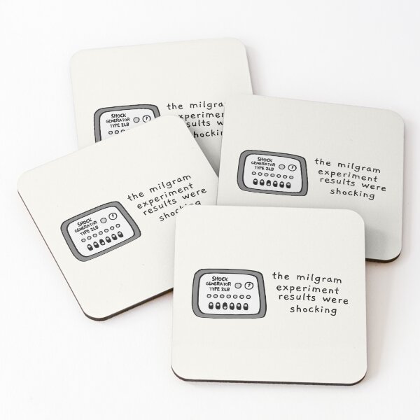 Item preview, the milgram experiment results were shocking designed and sold by AprilCreations.