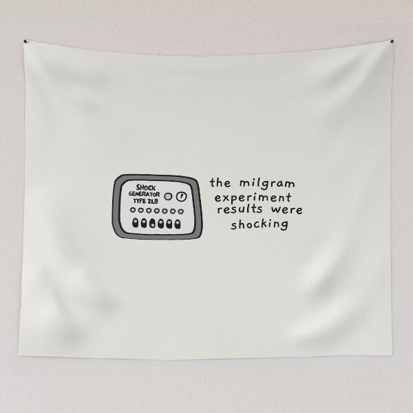 Item preview, the milgram experiment results were shocking designed and sold by AprilCreations.