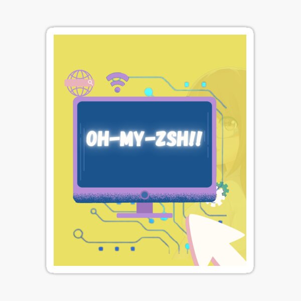 Item preview, oh my zsh ,shell ,zsh ,zshell designed and sold by perivili.