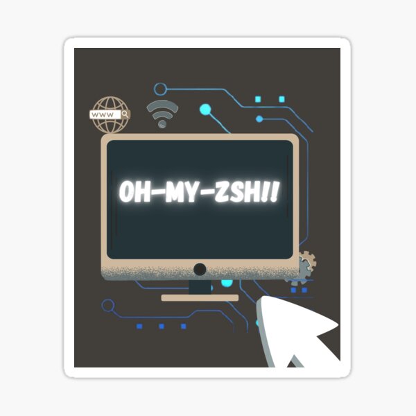 Item preview, oh my zsh ,shell /zsh /zshell designed and sold by perivili.