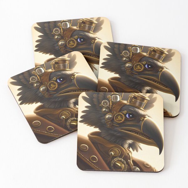 Item preview, Determined Steampunk Eagle designed and sold by Ispeakgeek.