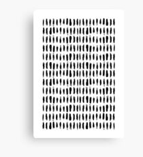 Brushstrokes Canvas Print