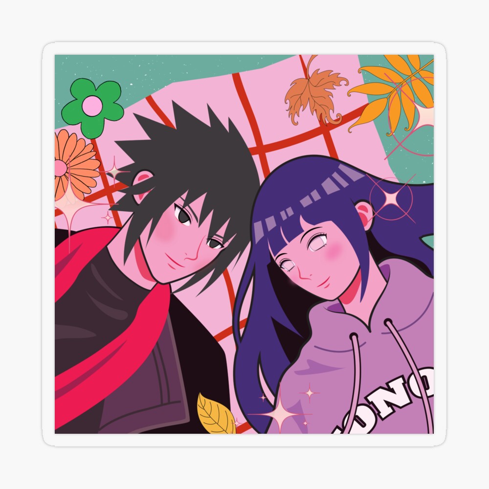 SasuHina Romance Jounin Era Sticker for Sale by TheMochiBox