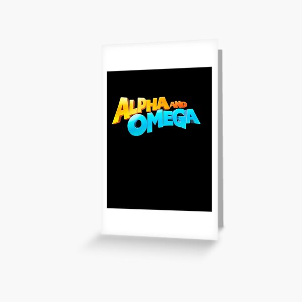 Alpha And Omega Greeting Cards for Sale Redbubble