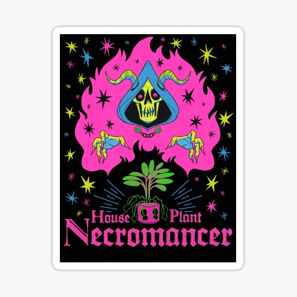 Item preview, House Plant Necromancer designed and sold by Rockee Armendariz.