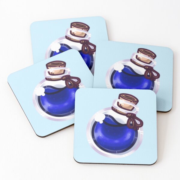 Item preview, Blue Mana Potion designed and sold by angelhalos.