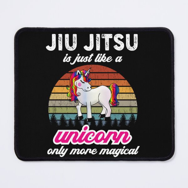 Item preview, Jiu Jitsu Is Just Like a Unicorn, Only More Magical! Jiu Jitsu Saying! Funny Retro Sunset Jiu Jitsu Design for a Jiu Jitsu / Jujitsu Lover designed and sold by TheKarateStore.