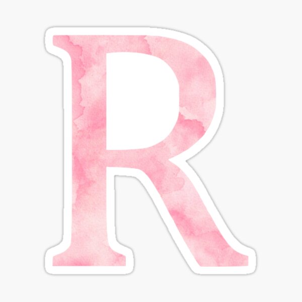 Letter R Stickers | Redbubble