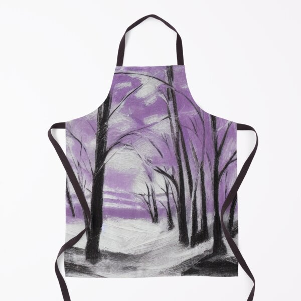 Item preview, A Purple Winter Forest Scene designed and sold by Ispeakgeek.