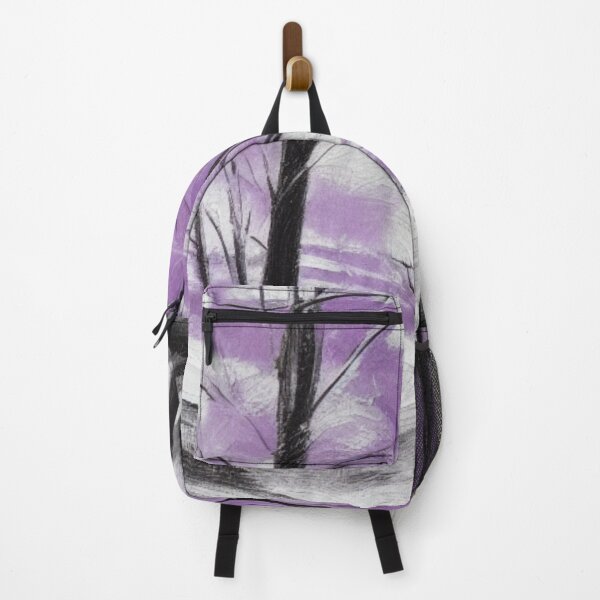 Item preview, A Purple Winter Forest Scene designed and sold by Ispeakgeek.