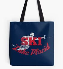 Lake Placid Waterski Shirt Tote Bag