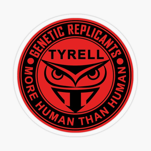Tyrell Corporation Transparent Sticker