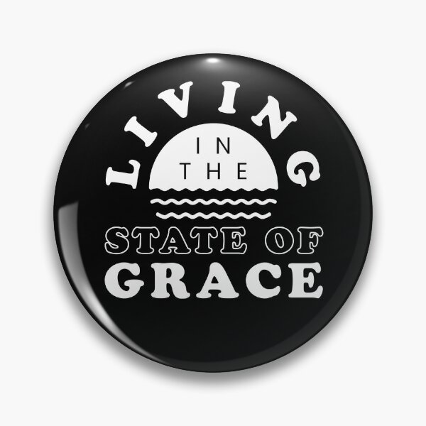 Item preview, Living in the State of Grace (White) designed and sold by domusfidei.