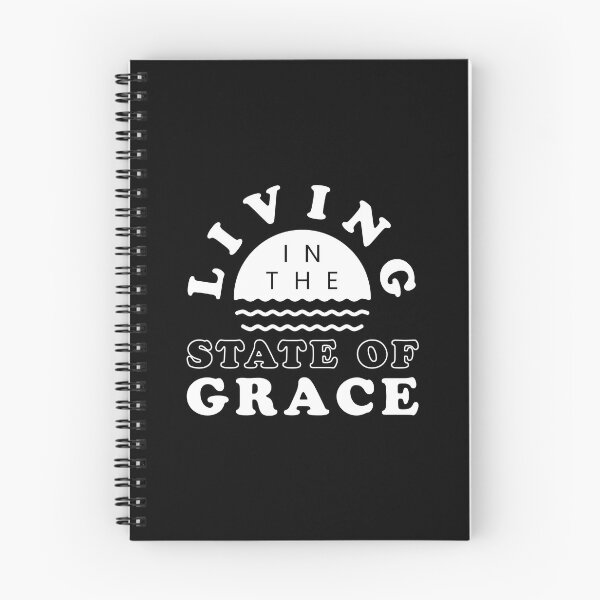 Item preview, Living in the State of Grace (White) designed and sold by domusfidei.