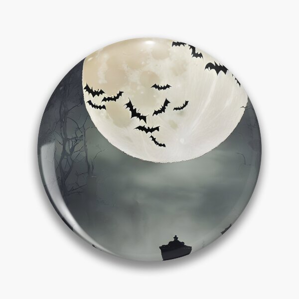 Item preview, Graveyard Moon Backdrop Background designed and sold by @adorcharm Modern & Classic AI Art.