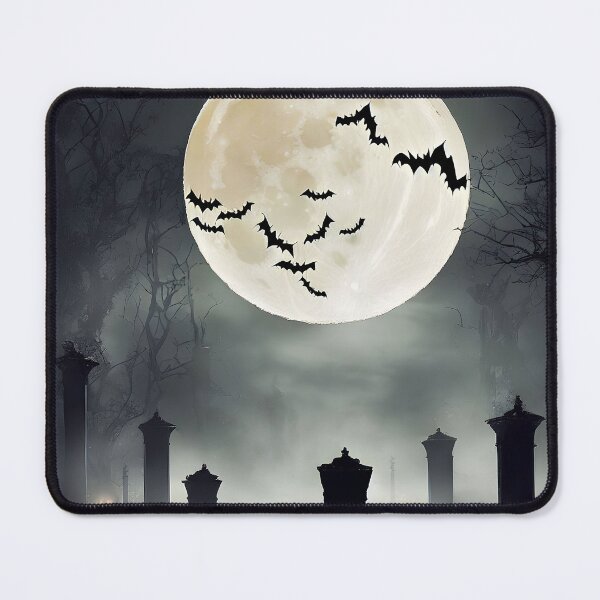 Item preview, Graveyard Moon Backdrop Background designed and sold by @adorcharm Modern & Classic AI Art.