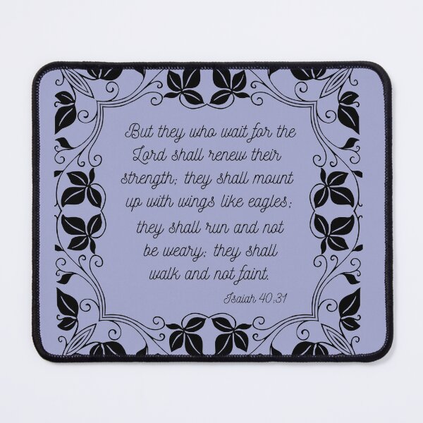 Item preview, Isaiah 40:31 Bible Verse designed and sold by Sandra Le Roux.