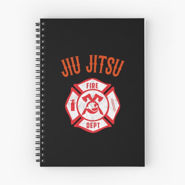 Aperçu de l'œuvre Design Jiu-Jitsu des pompiers pour les premiers intervenants ! Conception drôle de Jiu Jitsu pour un amateur de Jiu Jitsu / Jujitsu créée et vendue par TheKarateStore.