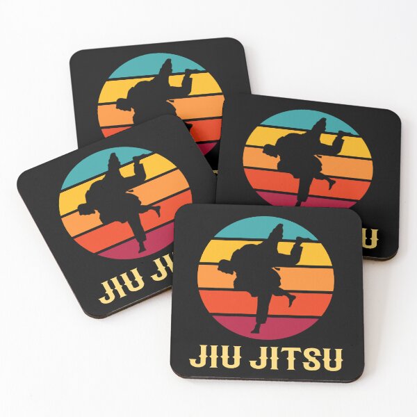 Item preview, Jiu Jitsu Vintage Sunset / Retro Sunset Jiu Jitsu Design for a Jiu Jitsu / Jujitsu Lover designed and sold by TheKarateStore.