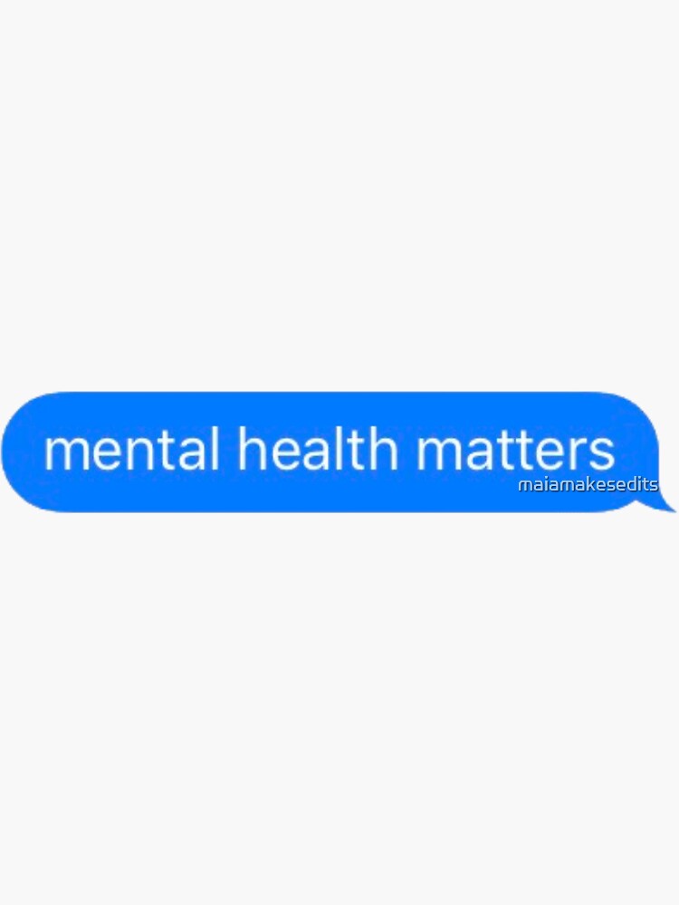 ¡La salud mental importa! de maiamakesedits