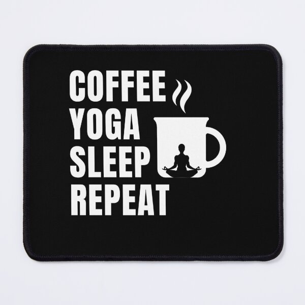 Item preview, Coffee Yoga Eat Repeat designed and sold by Ahmed  Feki.