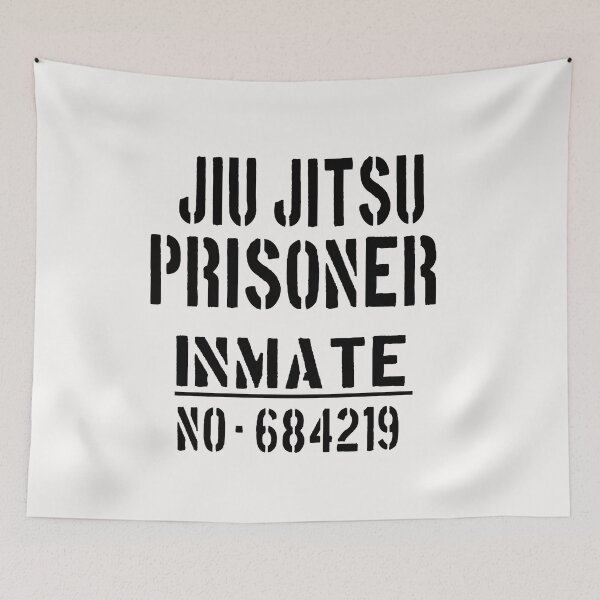 Item preview, Jiu Jitsu Halloween Costume - Funny Prisoner Jail Inmate! Lazy Halloween Costume Jiu Jitsu Design for a Jiu Jitsu / Jujitsu Lover designed and sold by TheKarateStore.