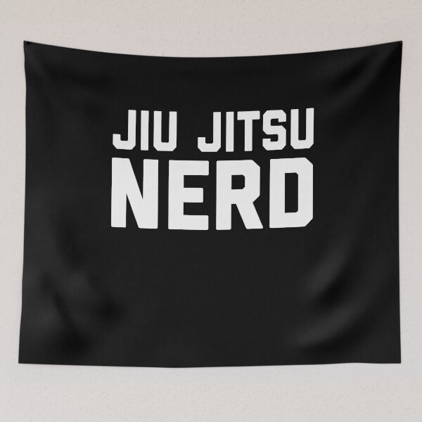 Item preview, Jiu Jitsu Nerd. Funny Japanese Martial Art Quote/Phrase! Funny Jiu Jitsu Design for a Jiu Jitsu / Jujitsu Lover designed and sold by TheKarateStore.