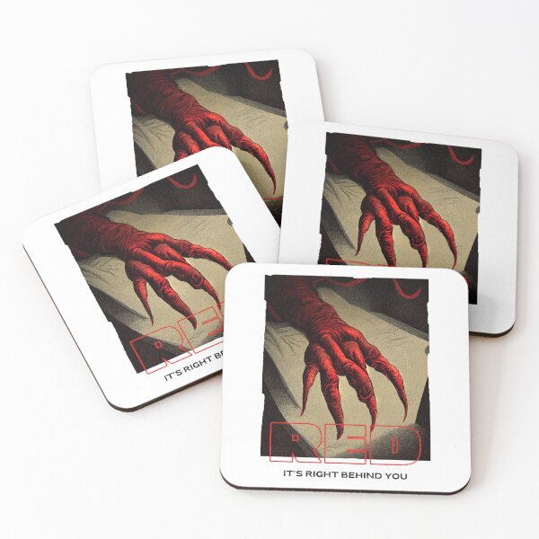 Item preview, Halloween red it's right behind you pilow designed and sold by Artezia.