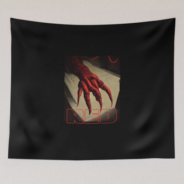Item preview, Halloween red it's right behind you pilow designed and sold by Artezia.