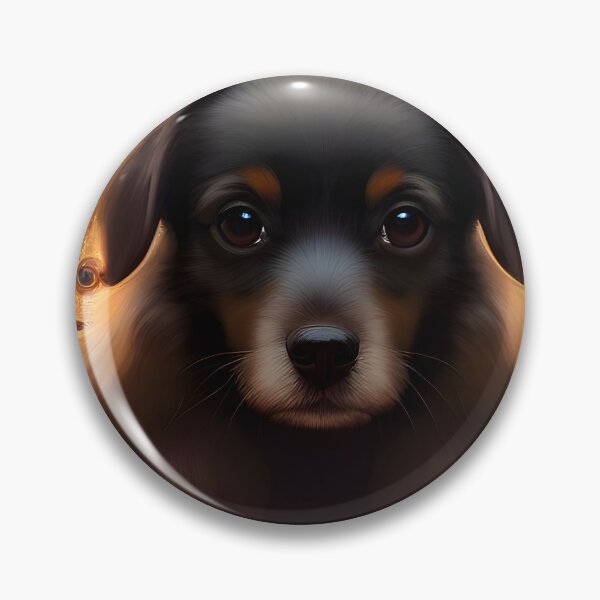 Item preview, Portrait of a beautiful cute dog designed and sold by creaencuba.