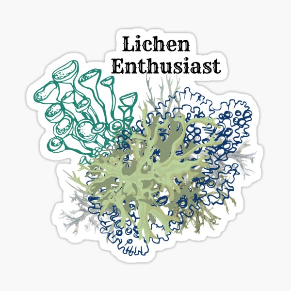 Item preview, Lichen Enthusiast Nature Lover Design designed and sold by PancakeToad.