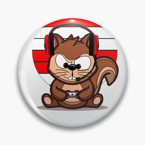 Item preview, Cute Squirrel Gamer designed and sold by GarnersDesigns.