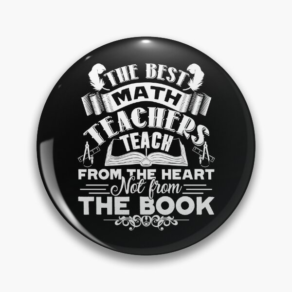 Item preview, Math Teacher - Best Math Teacher Teach From Heart designed and sold by UnknownArtistt.