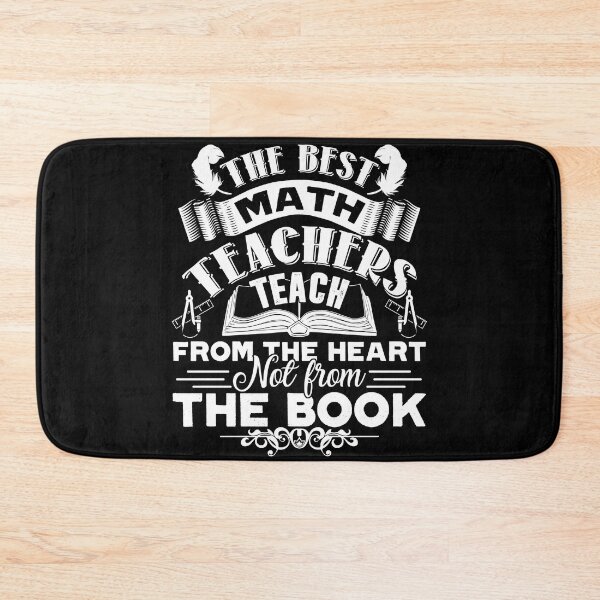 Item preview, Math Teacher - Best Math Teacher Teach From Heart designed and sold by UnknownArtistt.