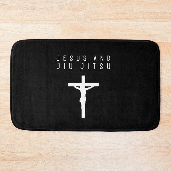 Item preview, Jesus & Jiu Jitsu Design for Christian Martial Arts Fan. Japanese Martial Art Quote/Phrase! Funny Jiu Jitsu Design for a Jiu Jitsu / Jujitsu Lover designed and sold by TheKarateStore.