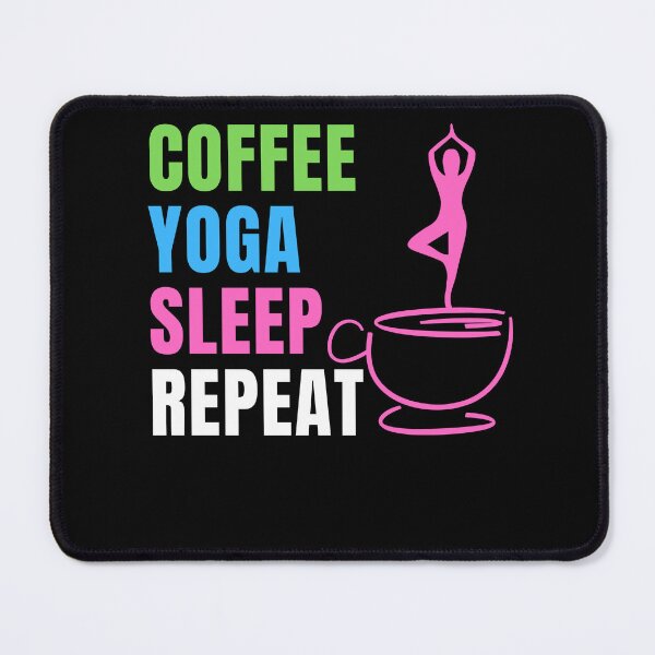 Item preview,  Coffee Yoga Eat Repeat designed and sold by Ahmed  Feki.