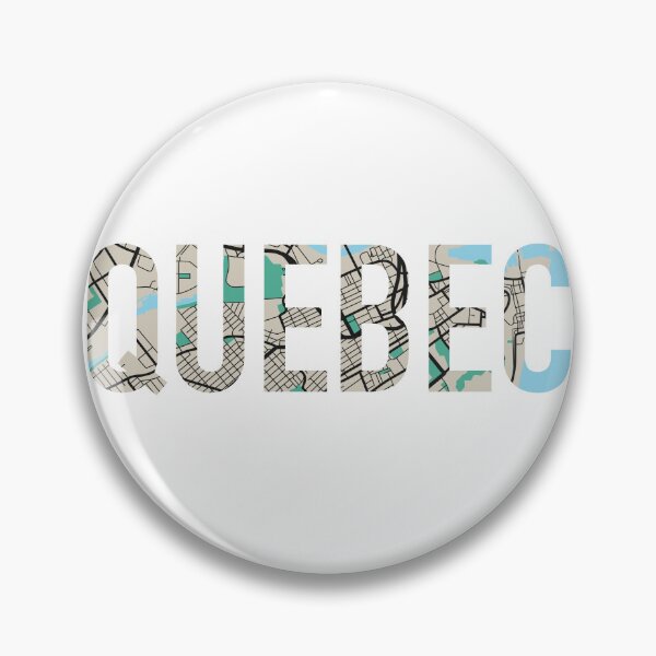 Item preview, Quebec City Map Art designed and sold by BekahsDoodles.