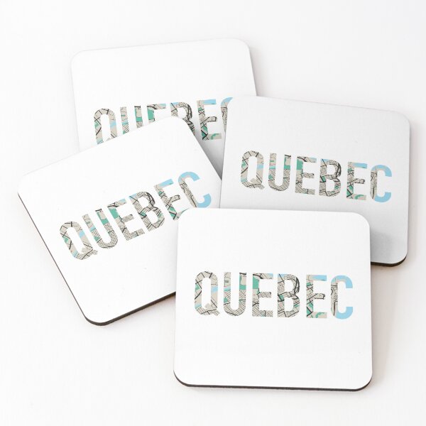 Item preview, Quebec City Map Art designed and sold by BekahsDoodles.